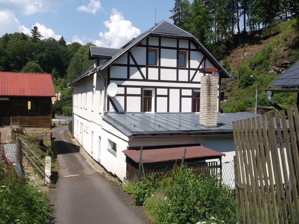 Penzion Falkenstejn Česká Kamenice Exterior foto